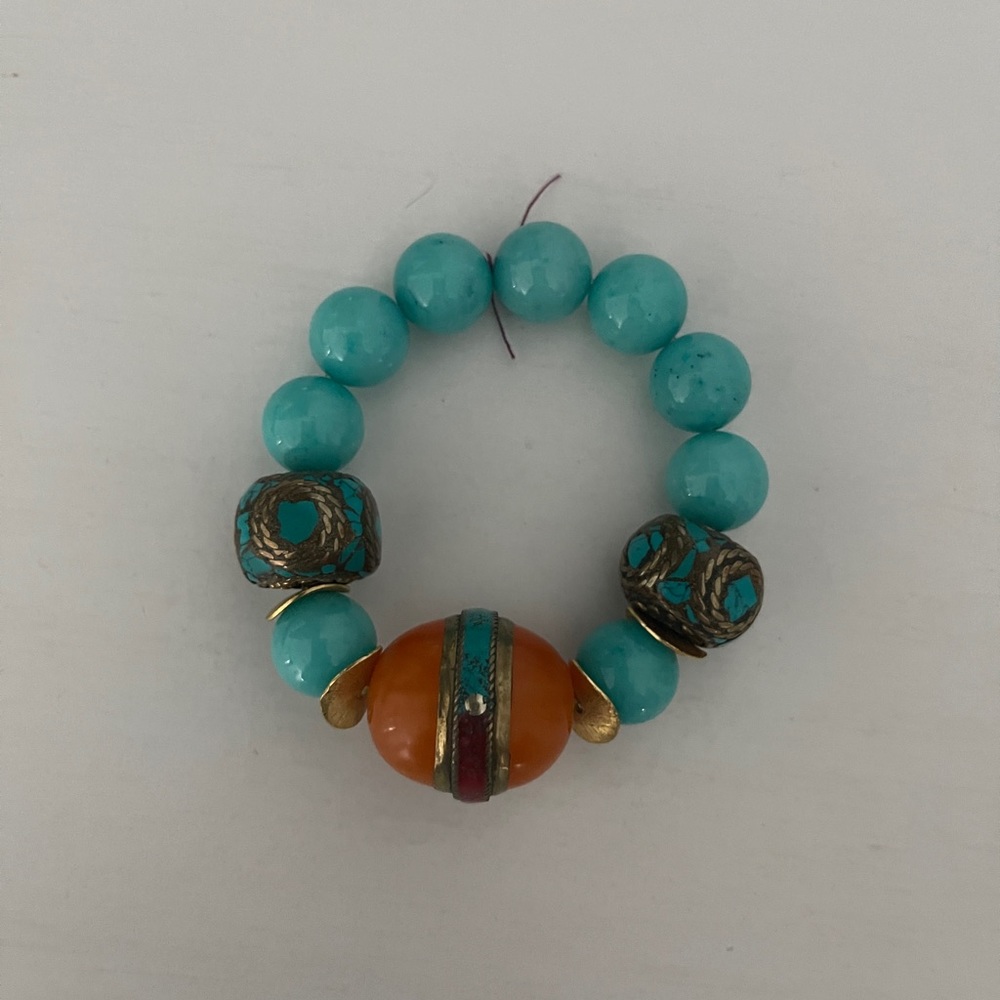 Women’s beaded stretch bracelet